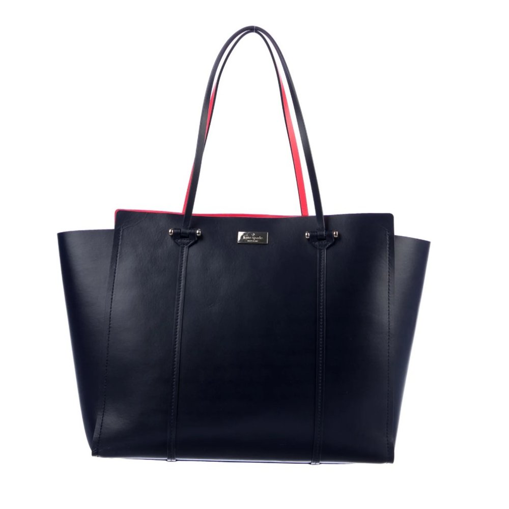 Kate Spade - Annelle Arbour Hill Navy/Red Tote